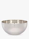 John Lewis Hammered Stainless Steel Serving Bowl 12cm Silver, UK version