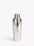 John Lewis hammered stainless steel cocktail shaker 500ml, imported from the UK