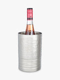 John Lewis hammered stainless steel wine cooler - British product