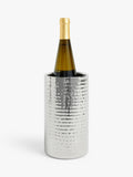 John Lewis hammered stainless steel wine cooler - British product