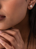 Dower & Hall freshwater pearl stud earrings silver, imported from the UK