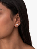 Dower & Hall freshwater pearl stud earrings silver, imported from the UK