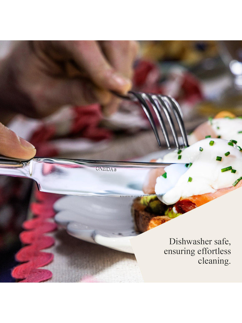 Oneida stainless steel cutlery set 24 piece - British product