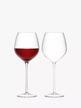John Lewis LSA International Large Red Wine Glasses, Set of 2, 700ml- Buy online at McGrocer