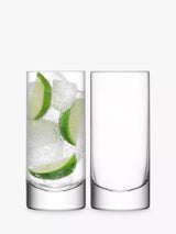 John Lewis LSA International Bar Collection Highball Glasses Set of 2 420ml Clear- Buy online at McGrocer