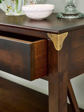 Laura Ashley Balmoral console table with two drawers, imported from the UK