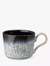 John Lewis Denby Halo Brew Stoneware Mug, Black/Multi, 260ml- Buy online at McGrocer