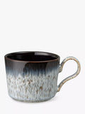 Denby Halo stoneware mug 260ml black multi (British brand)