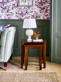 Laura Ashley nest of tables dark brown - British product