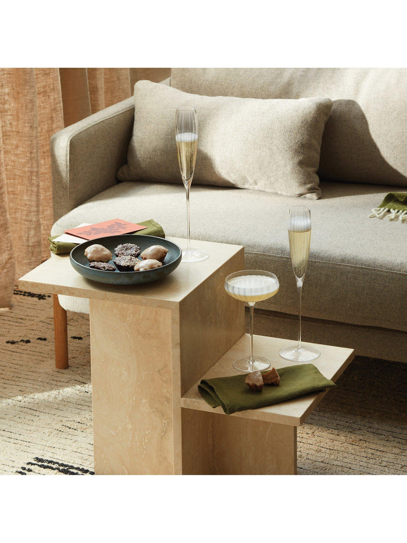LSA International champagne saucers set of 2 300ml, UK version