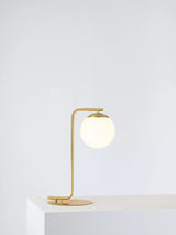 John Lewis Nordlux Grant Table Lamp White/Brass Large- Buy online at McGrocer