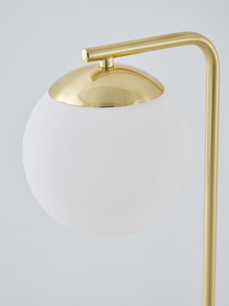 Nordlux Grant table lamp white brass - British product