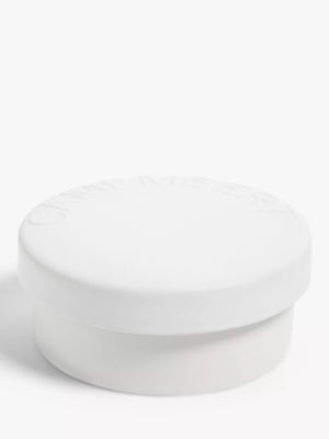 White Stoneware Camembert Cheese Baker 12.5cm