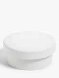 John Lewis stoneware camembert cheese baker in white, 12.5cm, UK version