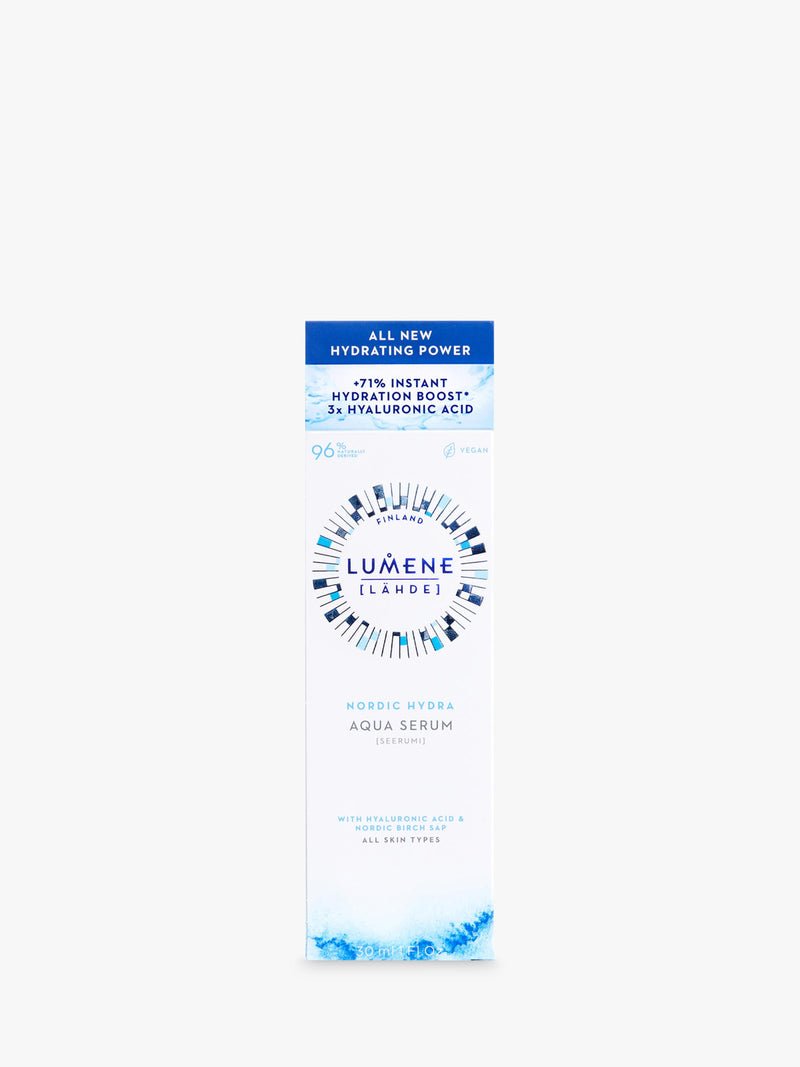 Lumene Nordic Hydra Aqua Serum 30ml (British brand)