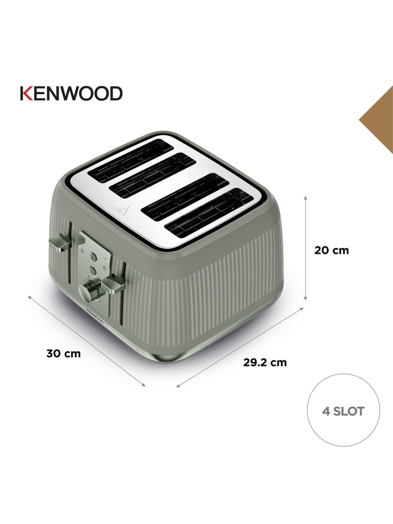 Kenwood Dusk 4 slice toaster green - British product