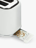 Kenwood Abbey Lux white 2 slice toaster, UK version