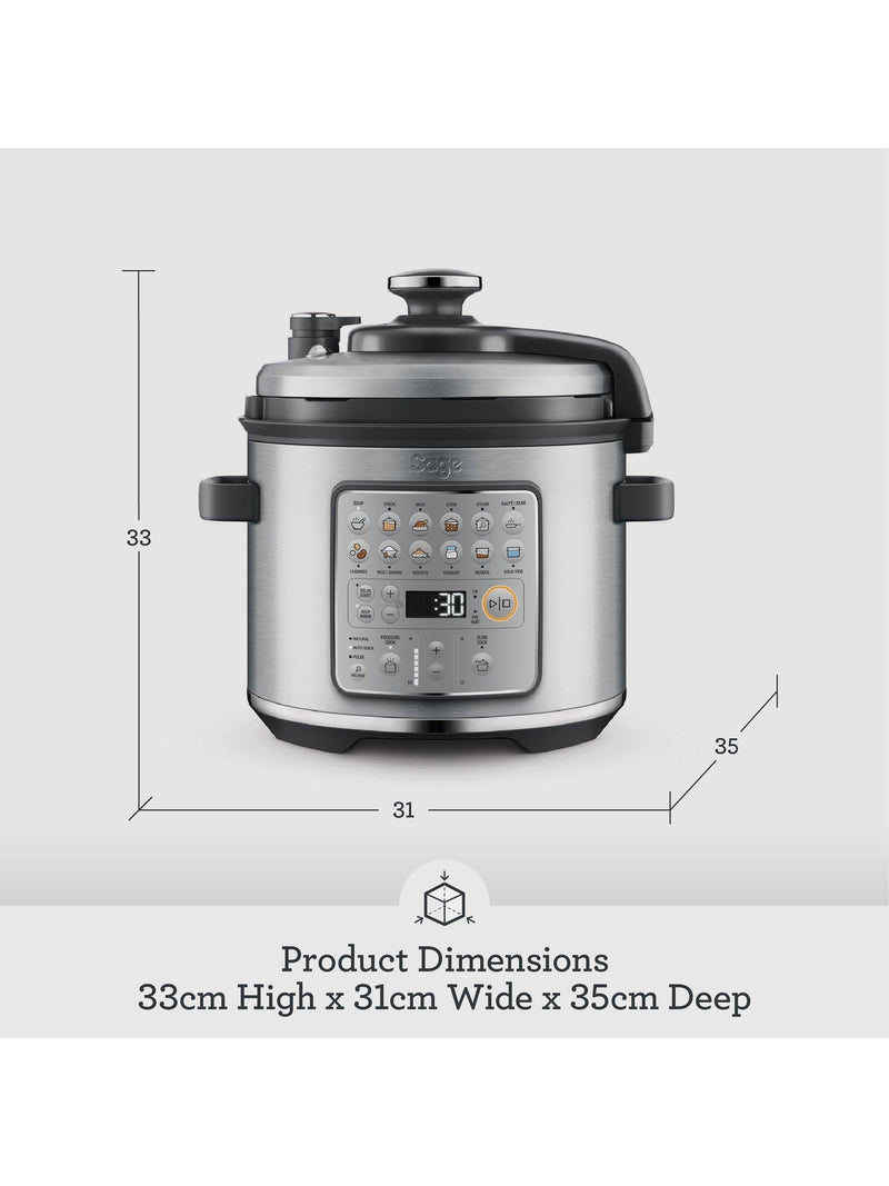 Sage Fast Slow GO multi cooker 6L (British brand)