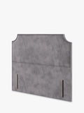 Sealy Tate upholstered headboard double velvet - British product