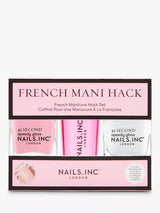 John Lewis Nails Inc French Mani Hack Nail Polish Set with Silicone Tip Tool 2 x 14ml- Buy online at McGrocer