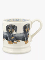 John Lewis Emma Bridgewater Dachshund Half Pint Mug 300ml Black/Multi- Buy online at McGrocer