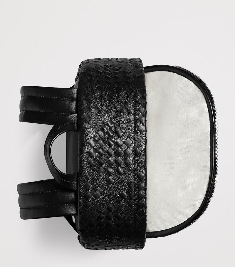 Bottega Veneta diamond leather backpack, UK version