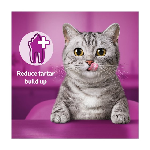 Whiskas Dentabites Adult Cat Dental Treat Biscuits with Chicken 50g GOODS M&S