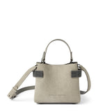 Brunello Cucinelli small suede essence top-handle bag, UK version