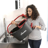 Vileda Turbo 2 in 1 microfibre mop and bucket set (British brand)
