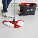 Vileda Turbo 2 in 1 microfibre mop and bucket set (British brand)