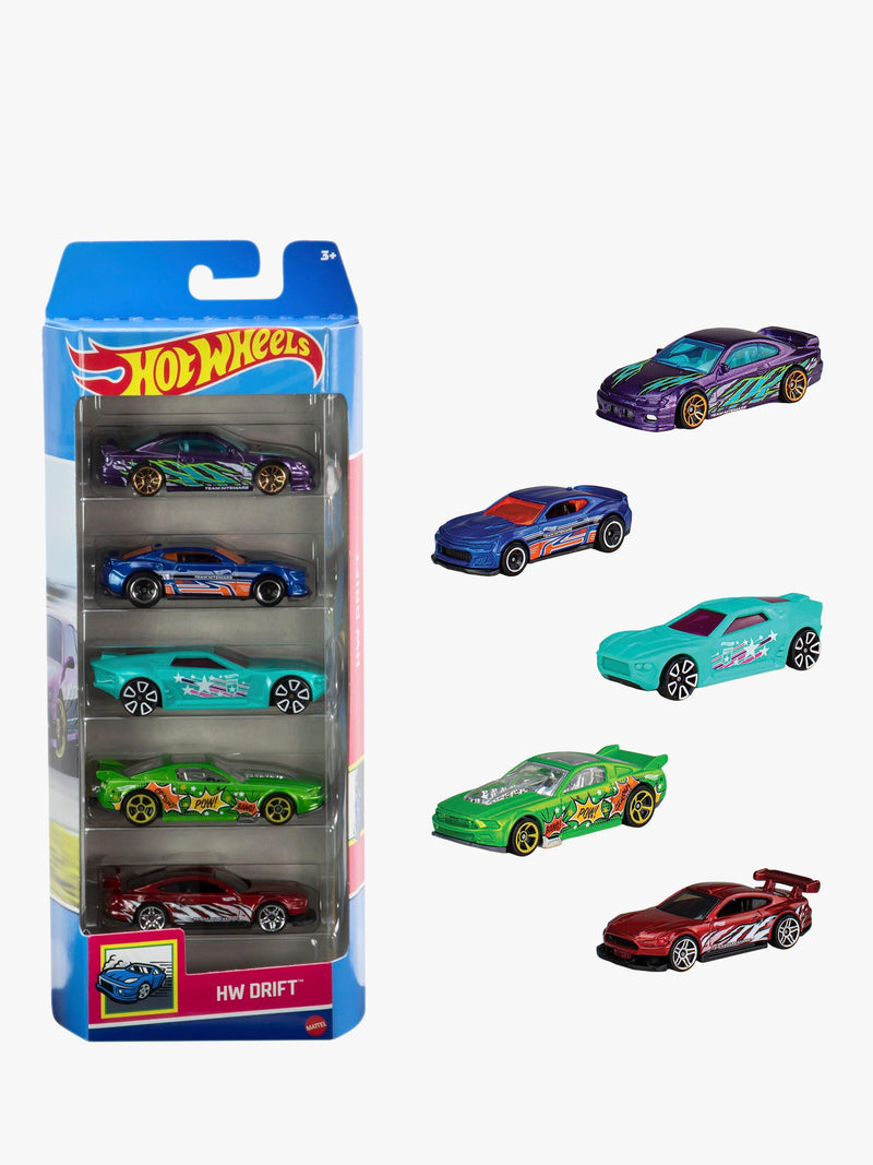 Hot Wheels bundle City Ultimate Hauler and 5 Car Pack - British product