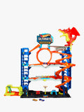 Hot Wheels City Ultimate Garage and 5 car pack (British brand)