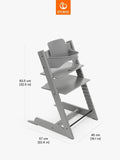 Stokke Tripp Trapp highchair Storm Grey (British brand)