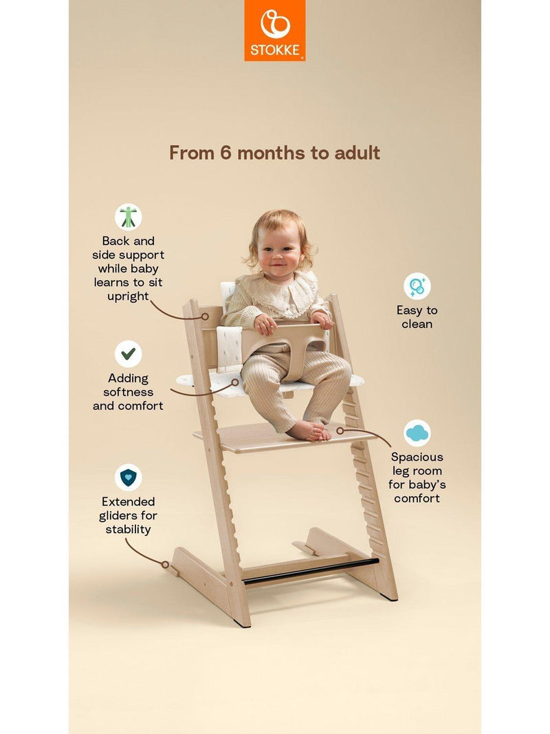 Stokke Tripp Trapp highchair Baby Set² cushion natural - British product