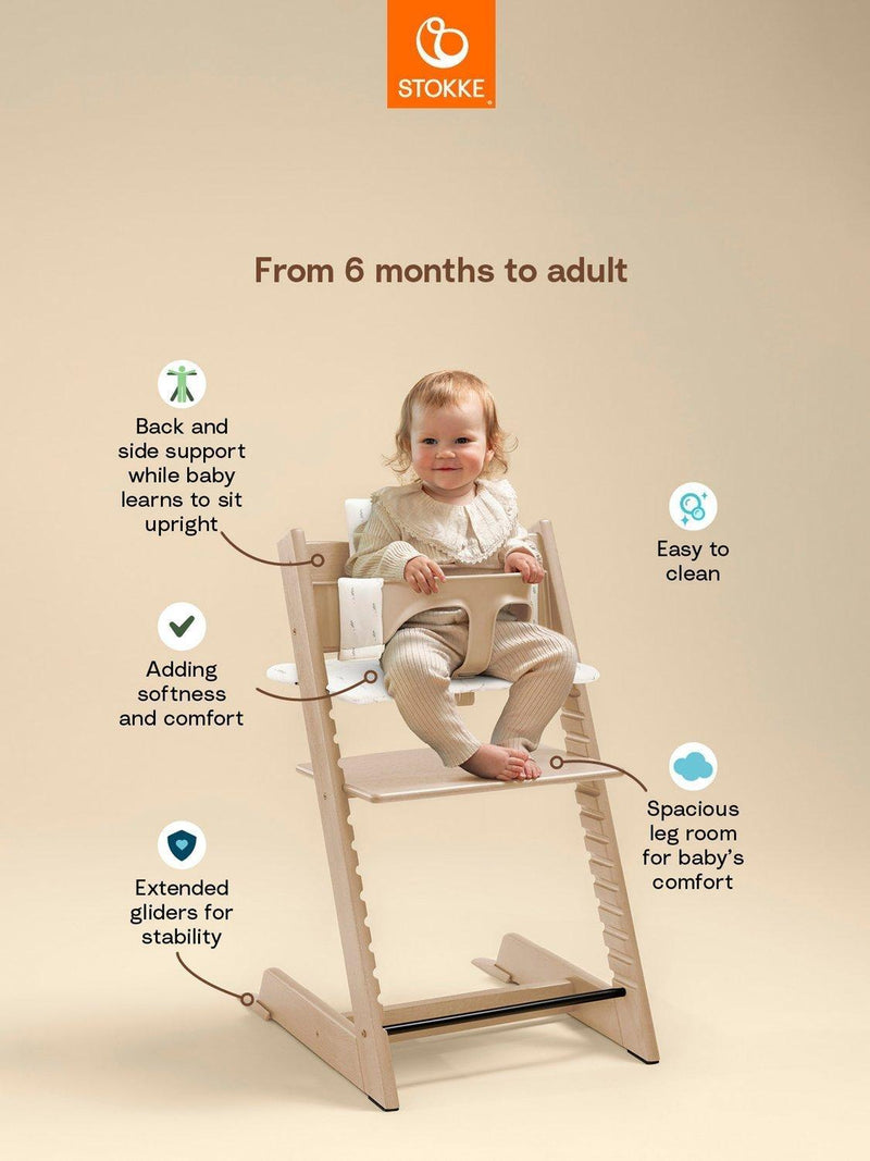 Stokke Tripp Trapp highchair Baby Set² cushion bundle Storm Grey, UK version