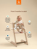 Stokke Tripp Trapp highchair Baby Set² cushion bundle Storm Grey, UK version