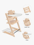 Stokke Tripp Trapp highchair baby set tray Storm Grey (British brand)