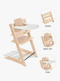 Stokke Tripp Trapp highchair baby set tray white - British product