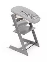 John Lewis Stokke Tripp Trapp Highchair Newborn Set & Baby Set² Bundle, Storm Grey- Buy online at McGrocer