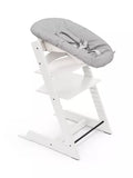 Stokke Tripp Trapp highchair bundle white with Newborn Set - British product