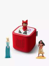 John Lewis tonies Toniebox 2 Starter Set with 2 Disney Tonie Characters, Red- Buy online at McGrocer