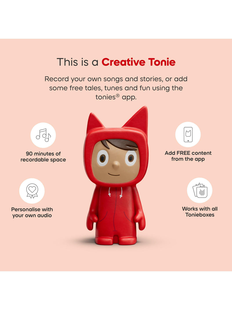 tonies Toniebox 2 Starter Set in Red, imported from the UK