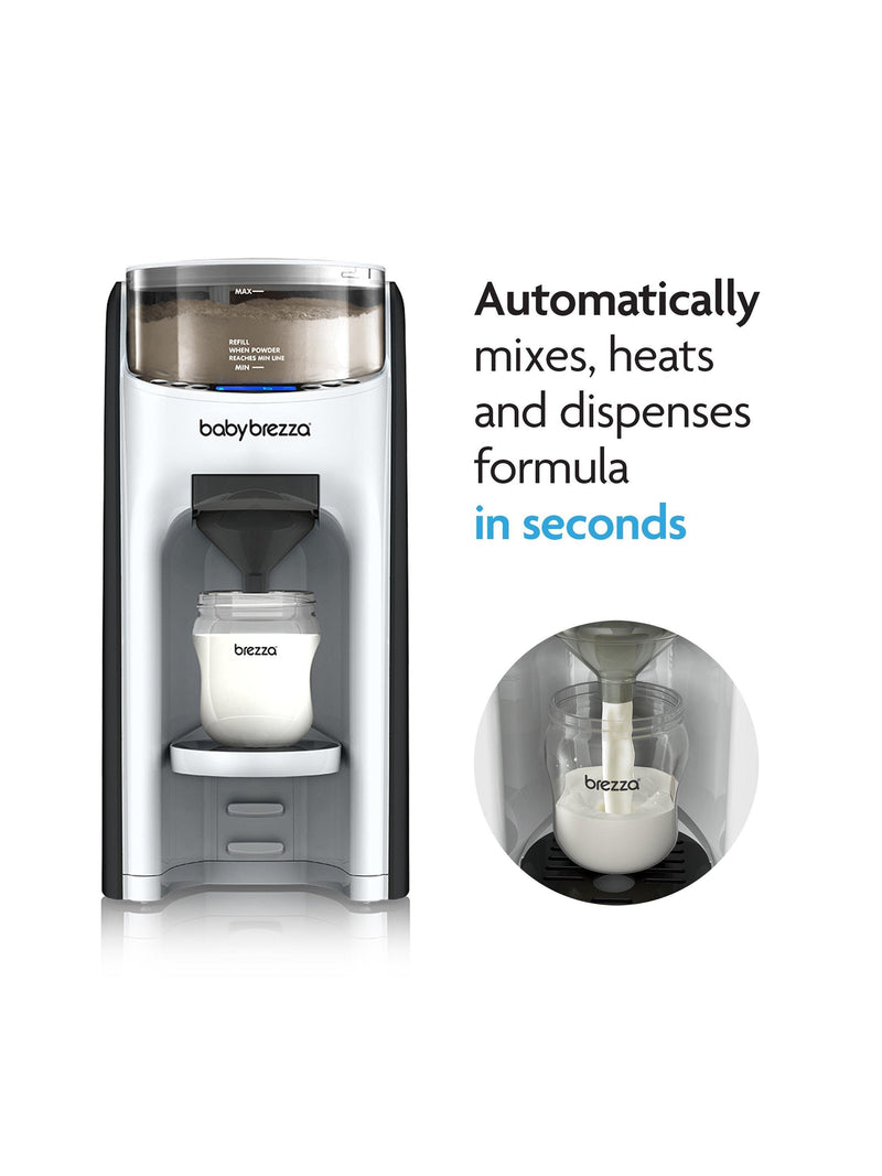 Baby Brezza Advanced formula maker and steriliser dryer, imported from the UK