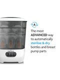 Baby Brezza Advanced formula maker and steriliser dryer, imported from the UK