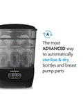 Baby Brezza formula maker and steriliser bundle black, UK version