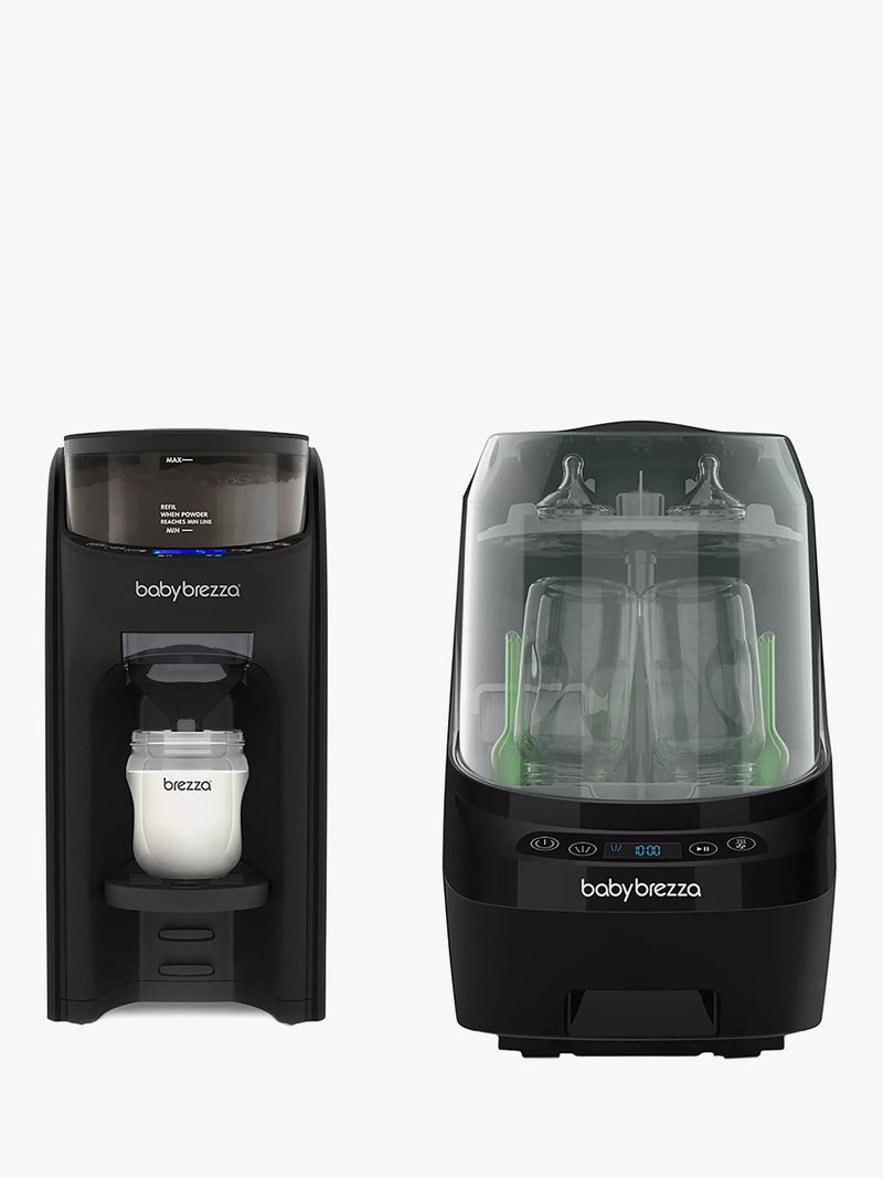 Baby Brezza Formula Pro Advanced bottle washer set black (British brand)