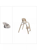 Bugaboo Giraffe highchair newborn bundle natural white, UK version