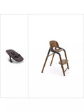 Bugaboo Giraffe highchair newborn bundle Wood Grey, imported from the UK