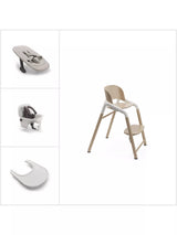 John Lewis Bugaboo Giraffe Ultimate 4-in-1 Highchair Bundle Natural White- Buy online at McGrocer
