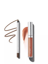 John Lewis Trinny London Line2Define Lip Liner, Mia & Sheer Joy Pro-Collagen Lip Oil, Teal Bundle- Buy online at McGrocer
